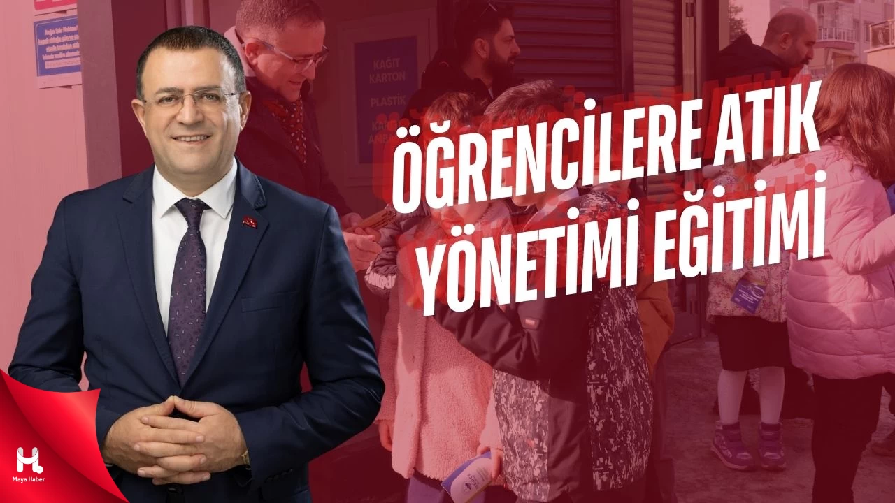 Derince Belediyesi'nden Öğrencilere Atık Yönetimi Eğitimi