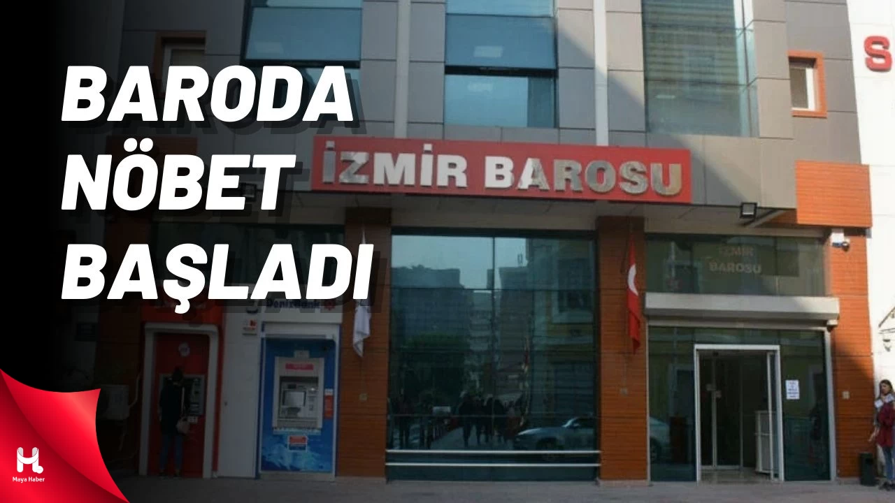 İzmir Barosu'ndan Gözaltılara Tepki: Nöbet Başlatıldı