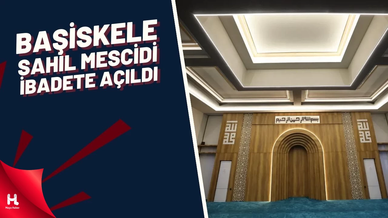 Başiskele Sahil Mescidi Teravih İle İbadete Açıldı