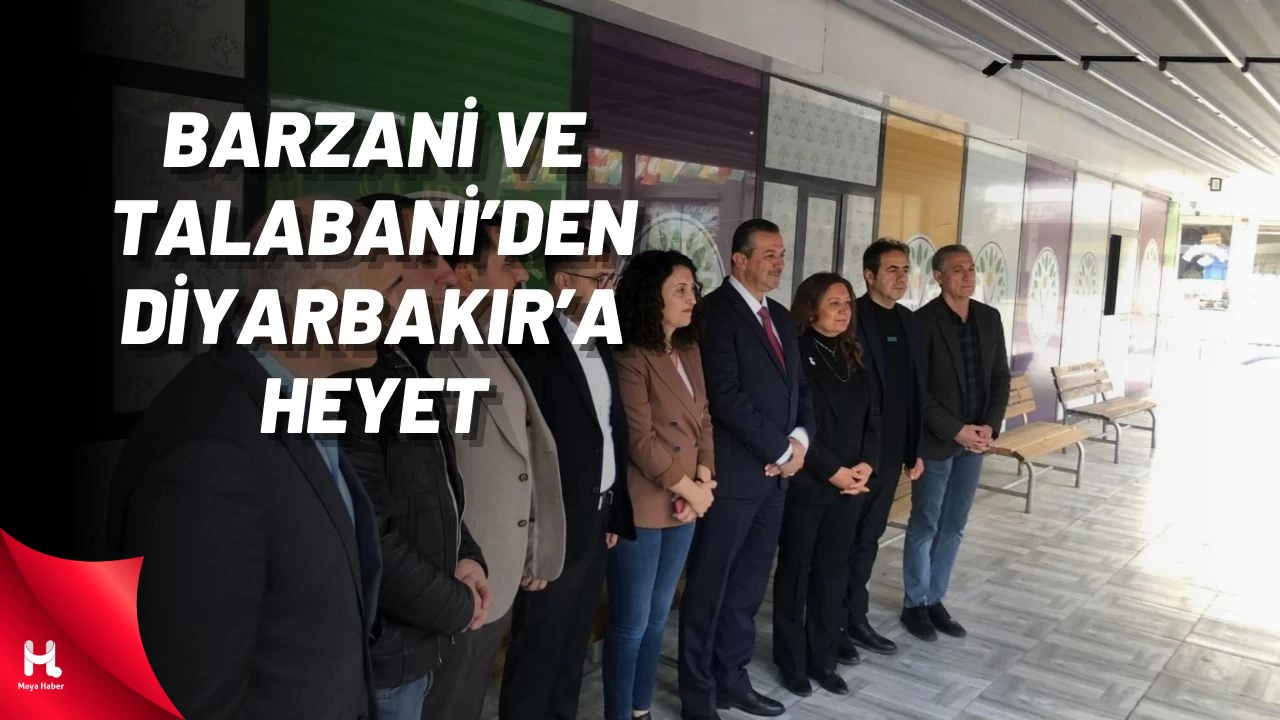 Barzani ve Talabani Diyarbakır'a Temsilci Gönderdi