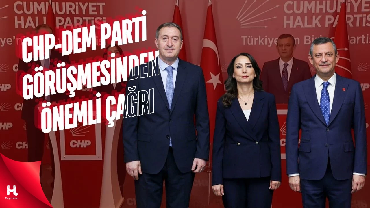 Gözler Ankara'da: DEM Parti, CHP ile Görüştü