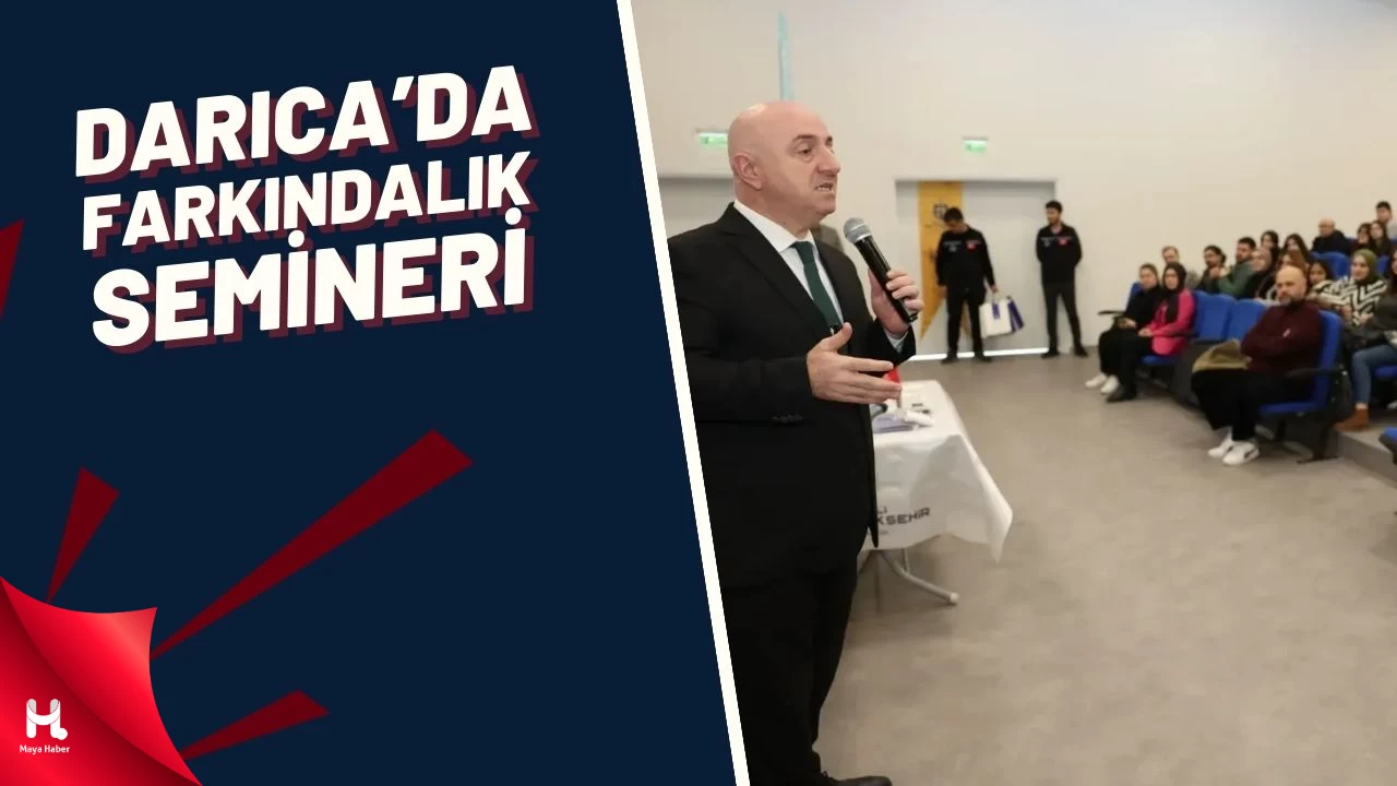 Darıca Belediyesi Deprem Haftası İçin Farkındalık Semineri Düzenledi