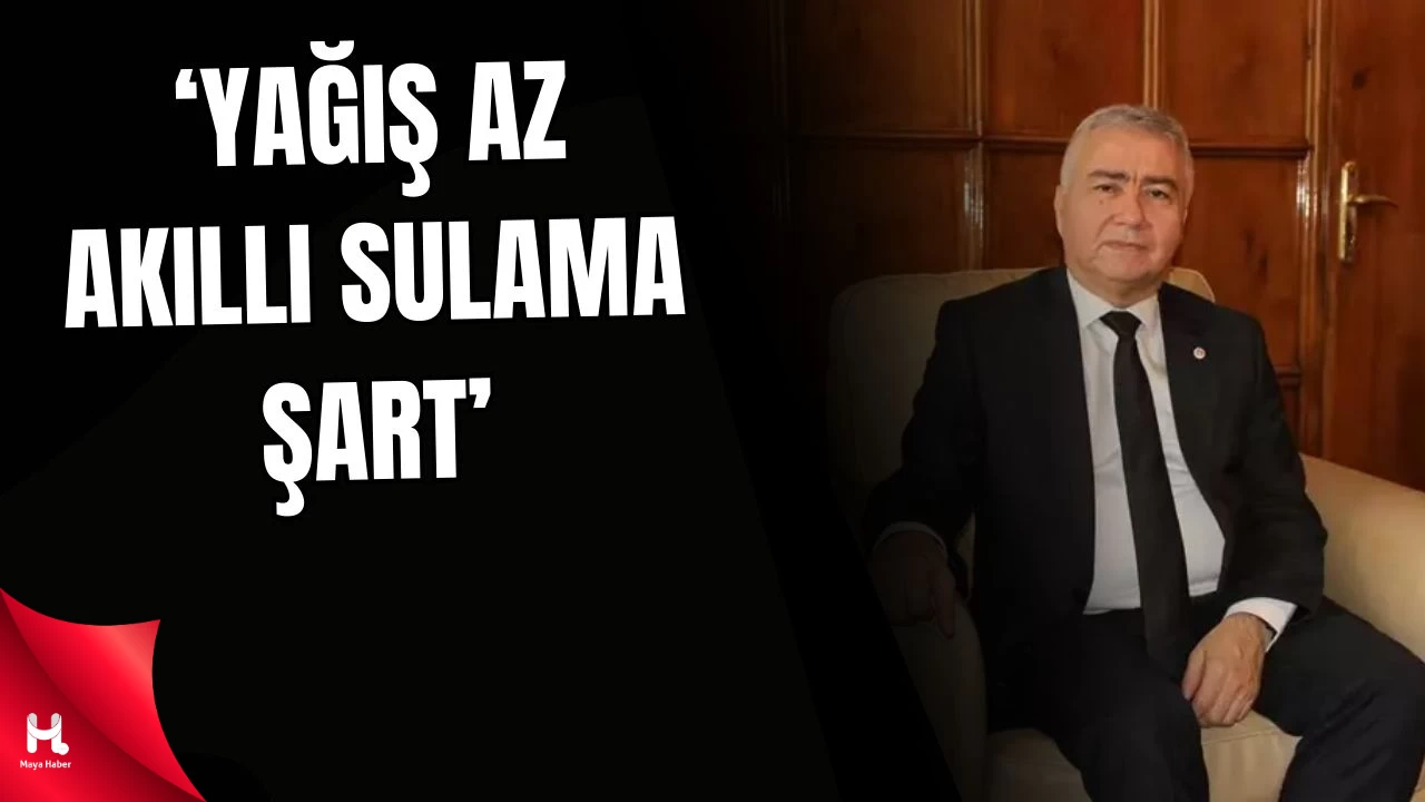 'Başkentte Yağış Az, Akıllı Sulama Şart'