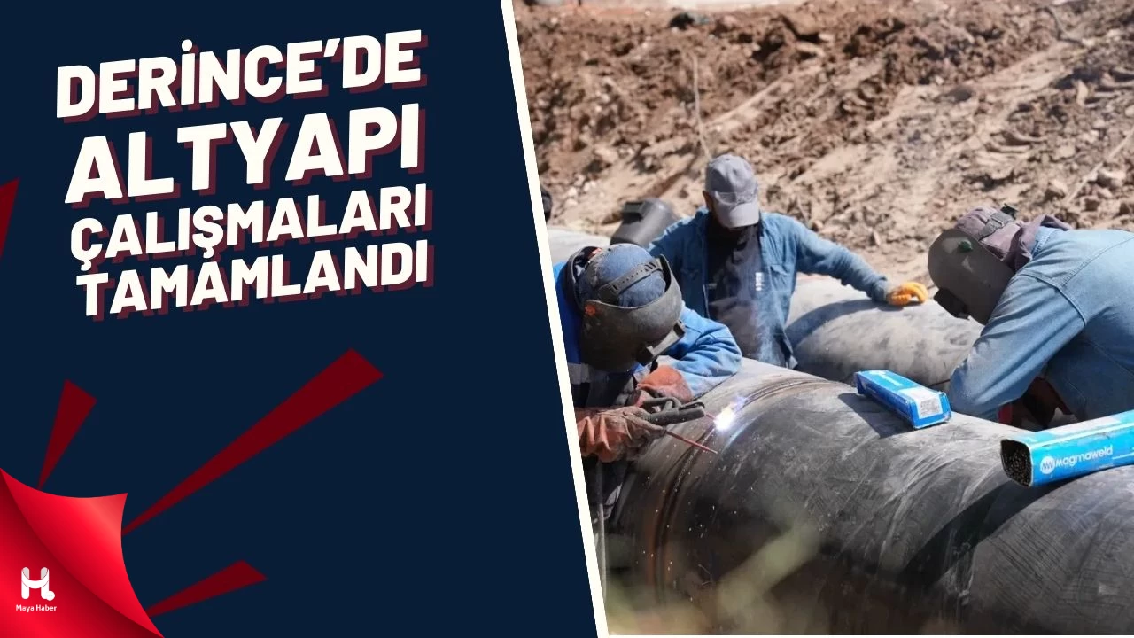 Derince’de 200 Milyon TL’lik Altyapı Yatırımı Tamamlandı