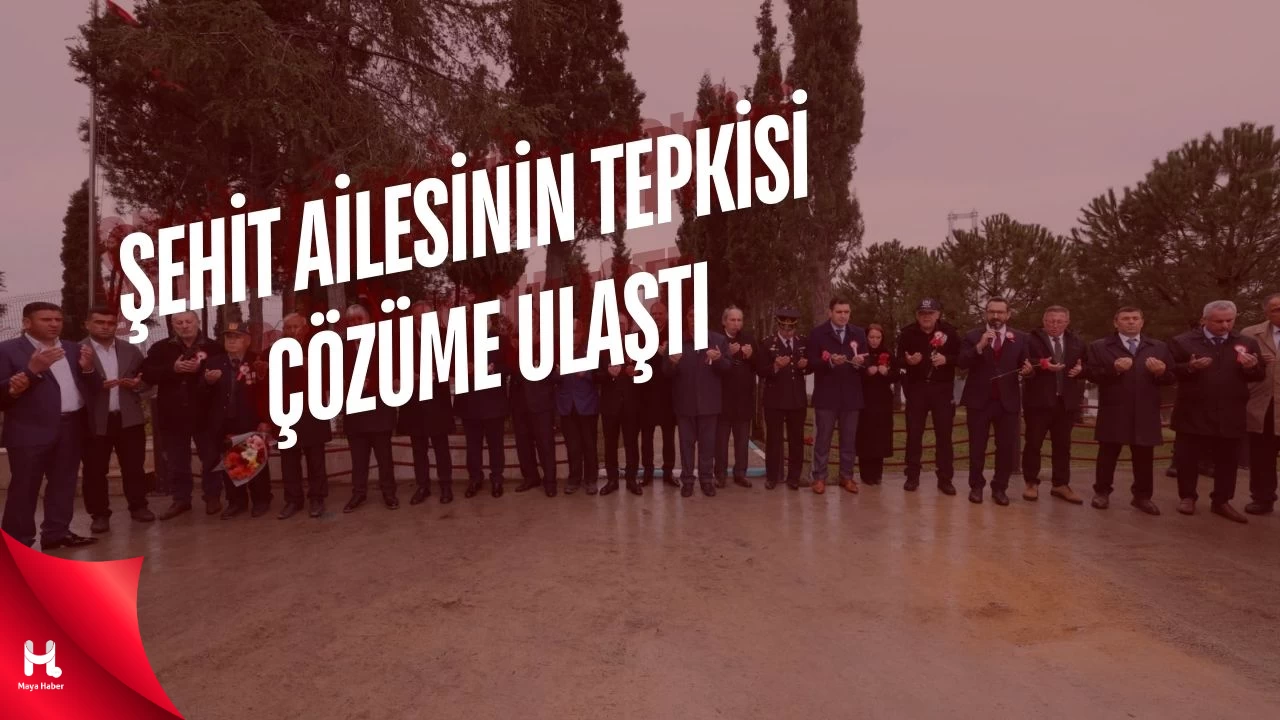 Dilovası’nda Şehit Ailelerinin Tepkisi MHP İle Çözüme Ulaştı