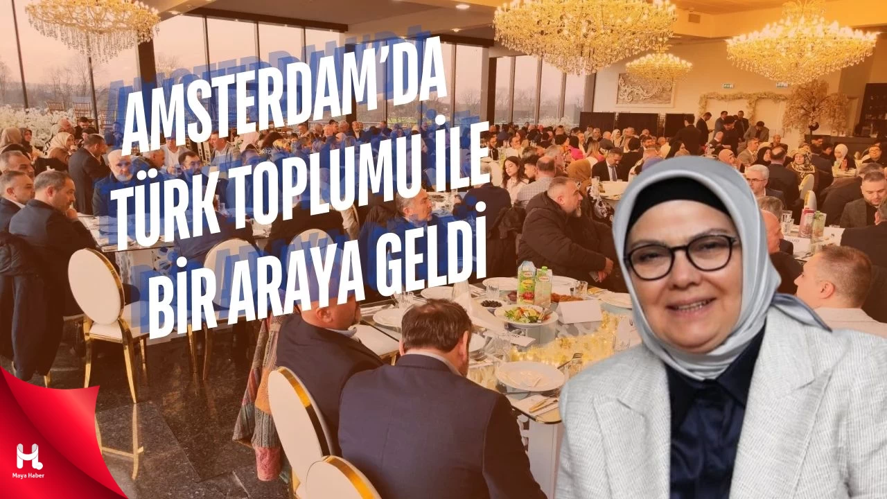 AK Parti Kayseri Milletvekili Ayşe Böhürler Amsterdam'da