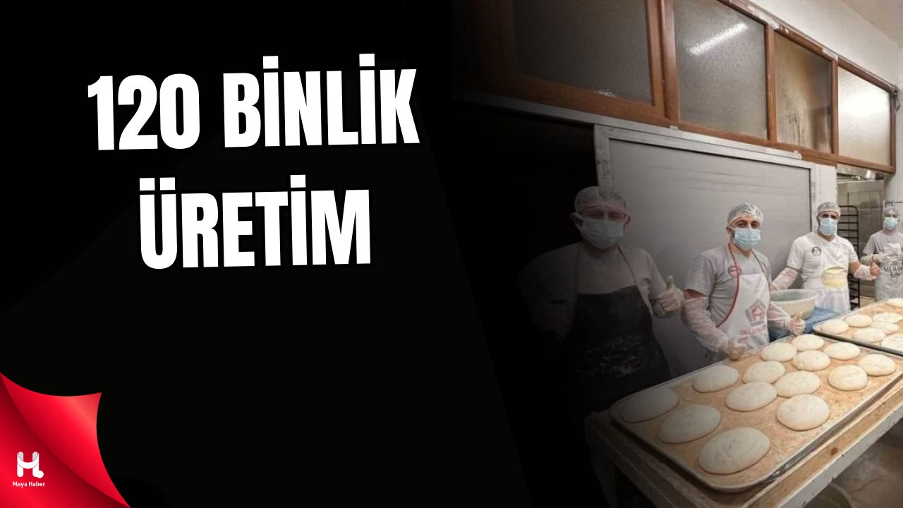 Körfez Halk Ekmek’te 120 Bin Pide Üretildi
