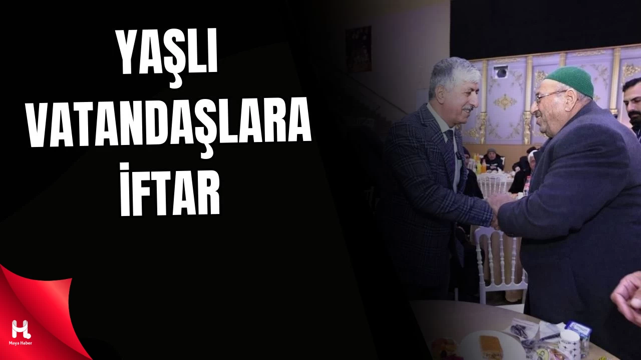 Başkan Ömeroğlu Yaşlı Vatandaşlar İle İftarda Buluştu