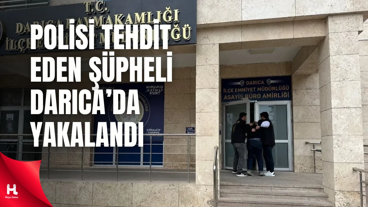 Protesto Sırasında Polisi Tehdit Eden Şüpheli Gözaltına Alındı