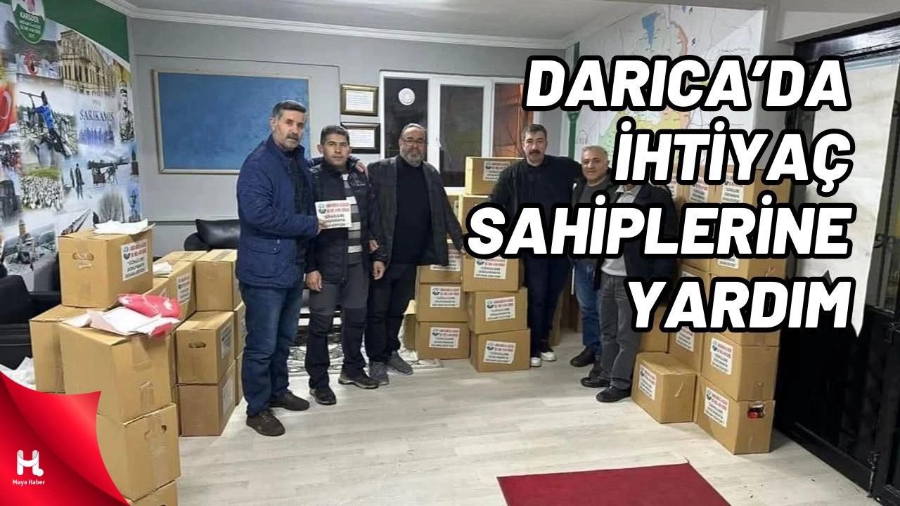 Darıca’da İhtiyaç Sahiplerine 300 Ramazan Kolisi Dağıtıldı