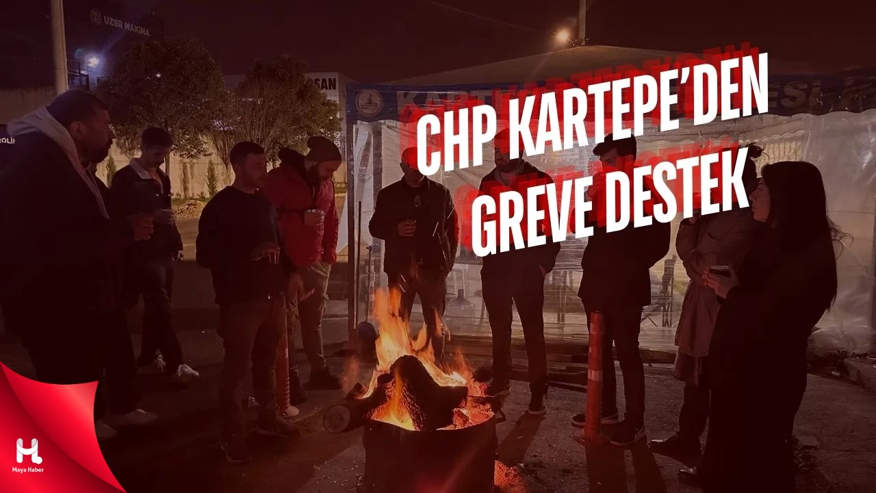 CHP Kartepe Tezcan Galvaniz İşçisini Yalnız Bırakmadı