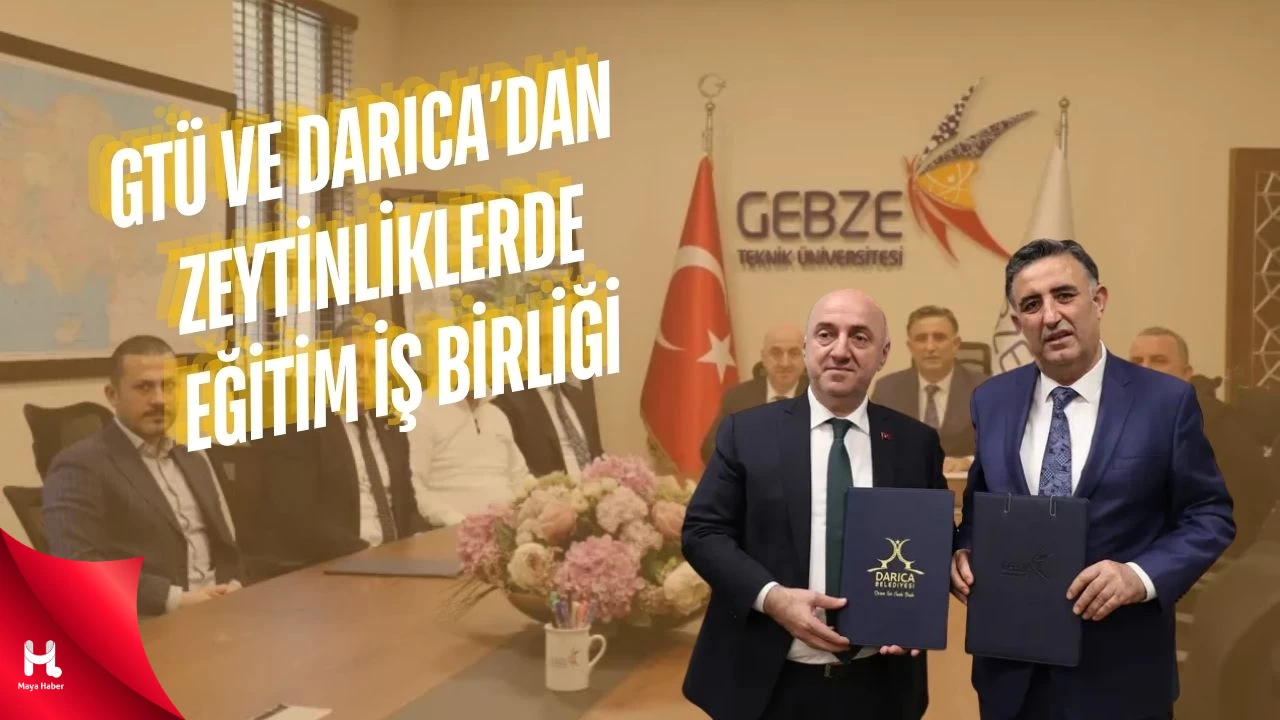 GTÜ ve Darıca’dan Zeytinliklerde Eğitim İş Birliği