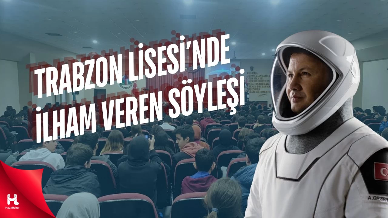 Alper Gezeravcı'dan Trabzon Lisesi'nde İham Verici Söyleşi