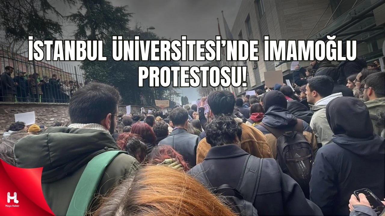 İstanbul Üniversitesi'nde izinsiz yürüyüşe müdahale