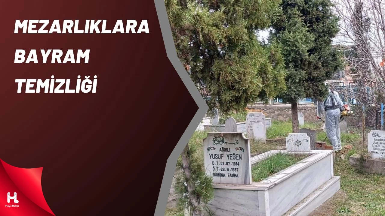 Dilovası Belediyesi’nden Mezarlıklarda Bayram Temizliği