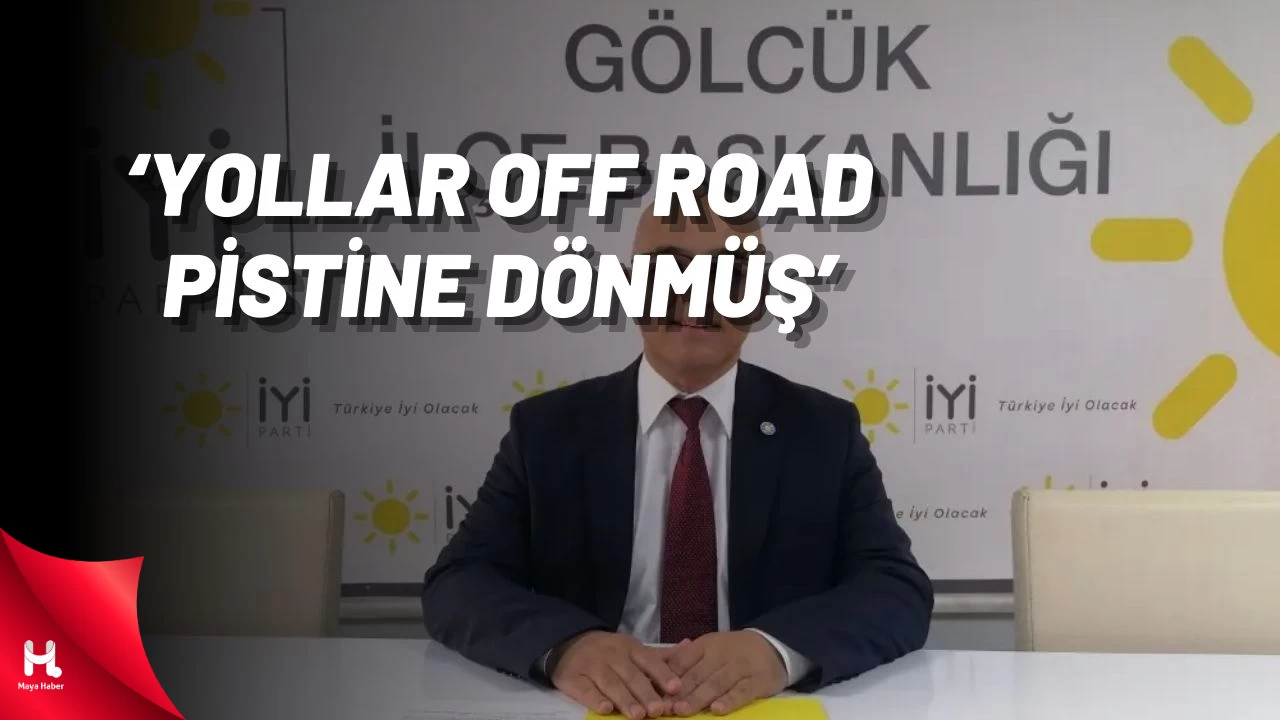‘Gölcük’ün Yolları Off Road Pistine Dönmüş Durumda’