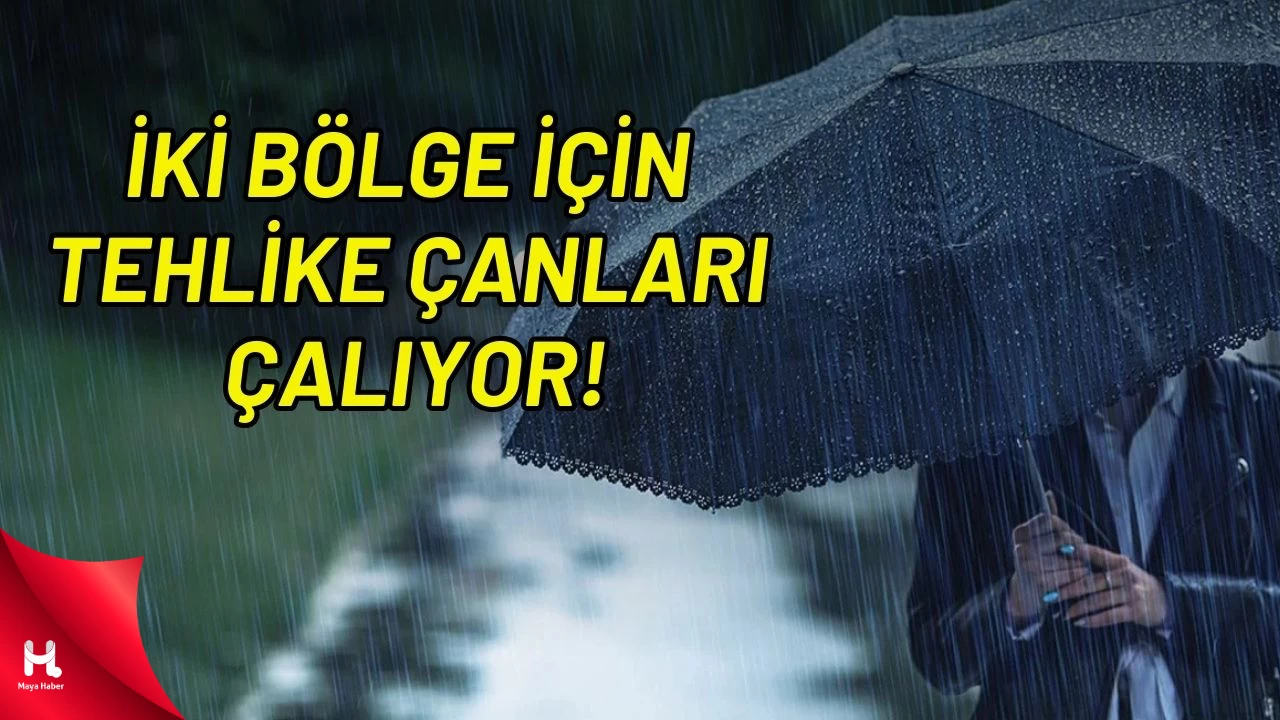 Meteorolojiden Sağanak Ve Fırtına Uyarısı!