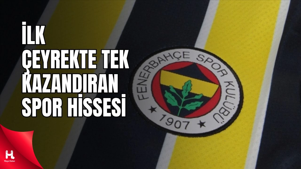 İlk Çeyrekte Tek Kazandıran Spor Hissesi: Fenerbahçe