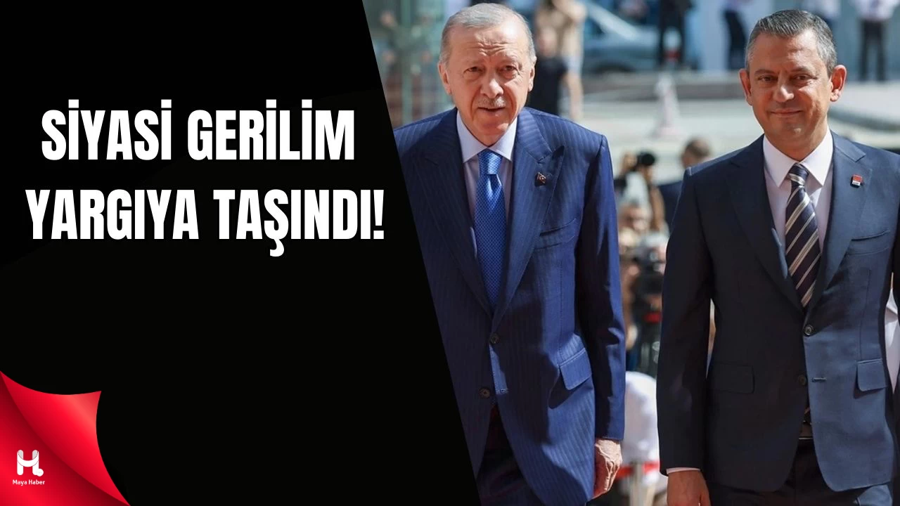 Erdoğan'dan Özgür Özel'e 500 bin TL'lik 'Cunta' Davası!