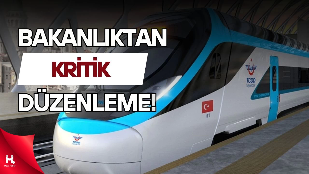Demir Yolu Araçlarına Yönelik Büyük Düzenleme!