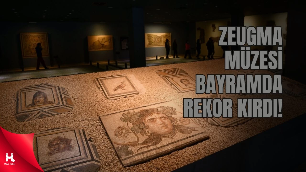Bayramda Ziyaretçi Akını: Zeugma Mozaik Müzesi'nden Yeni Rekor