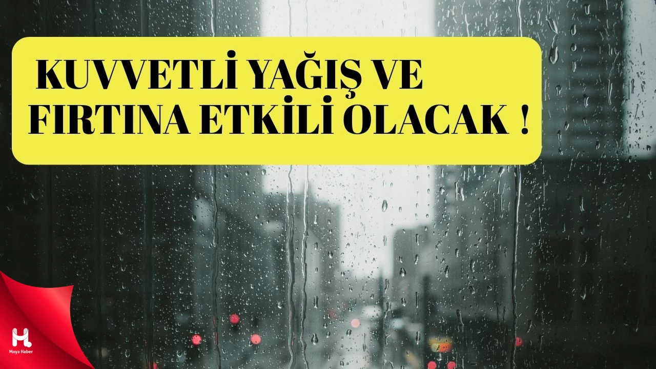 Meteoroloji Uyardı: Yurt genelinde yağış alarmı!