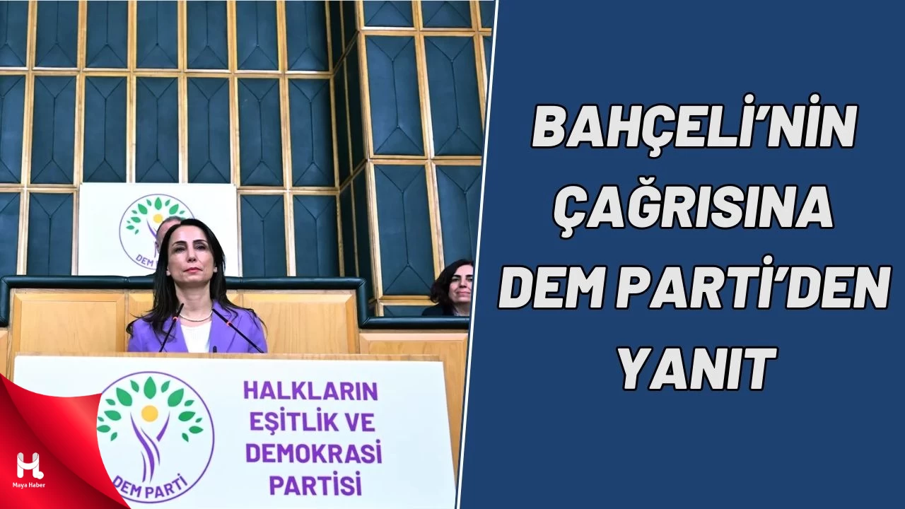 Devlet Bahçeli'nin 'Ön Şart' Açıklamasına DEM Parti'den İlk Yanıt