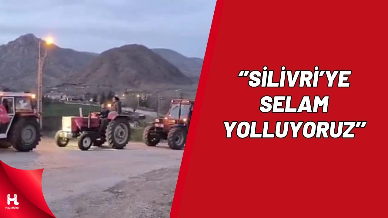 Çiftçilerden İmamoğlu'na Traktörlü Destek