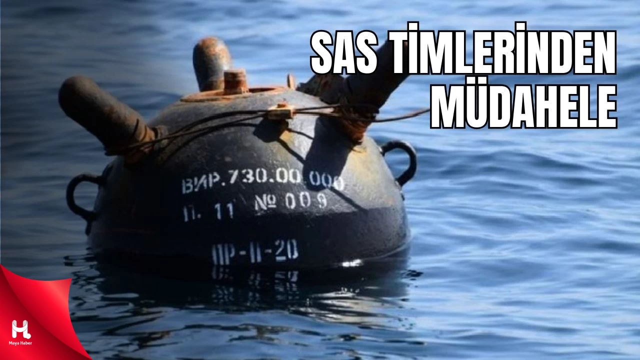 Karadeniz Sularında Mayın İmha Edildi