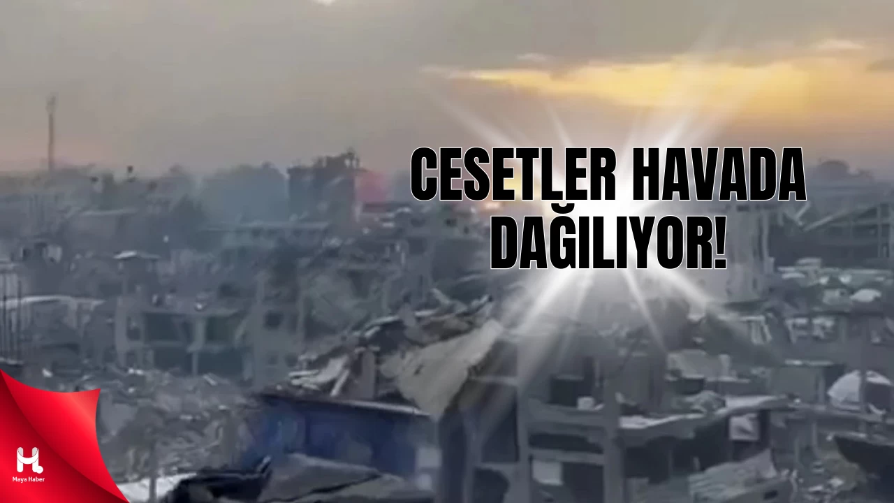 Gazze’de Katliam Anı Kamerada!