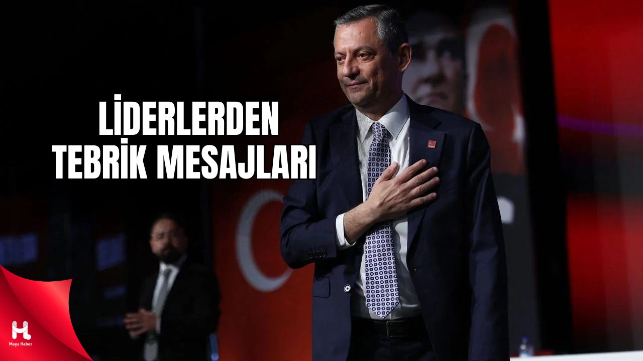 Liderlerden Özgür Özel'e Tebrik Mesajları Yağdı