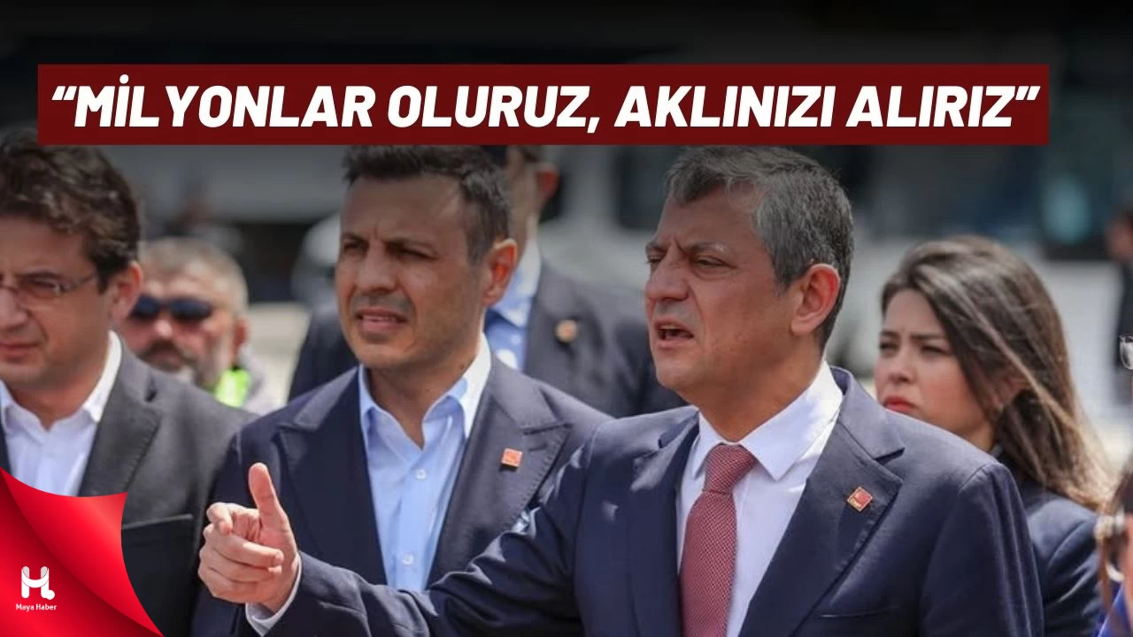 Özgür Özel’den Çağlayan’da Sert Çıkış!