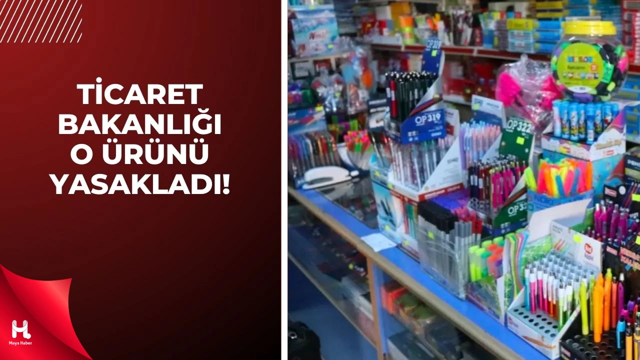 O Kırtasiye Ürününün Satışı Yasaklandı