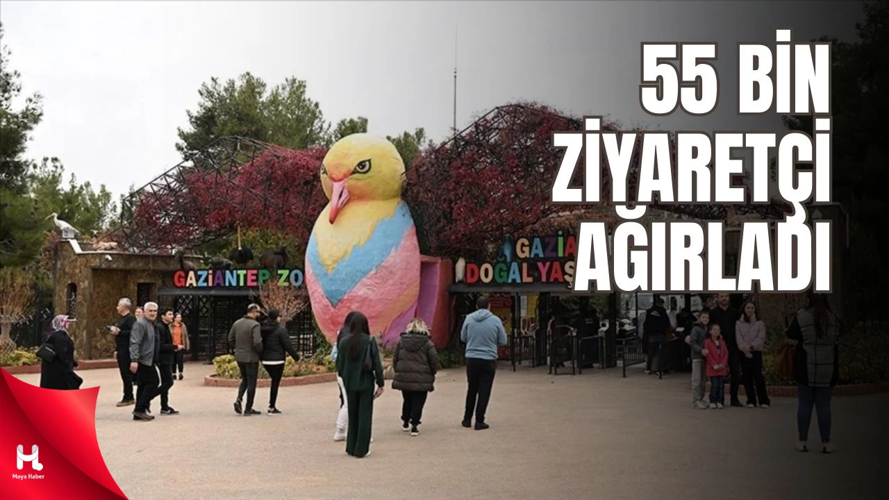 Gaziantep Doğal Yaşam Parkı Ramazan Bayramı'nda Büyük İlgi Gördü