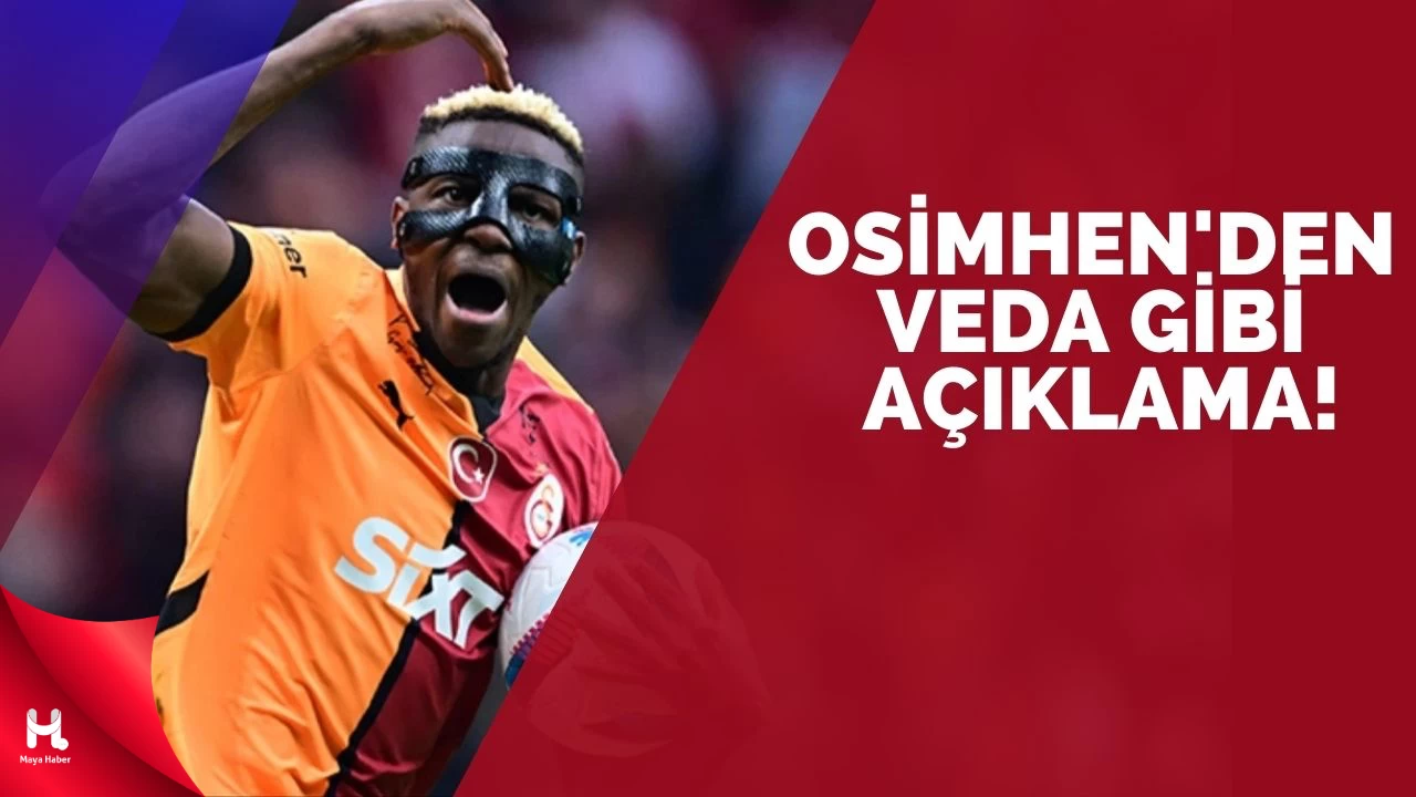 Osimhen'den Maç Sonu Duygulandıran Paylaşım!