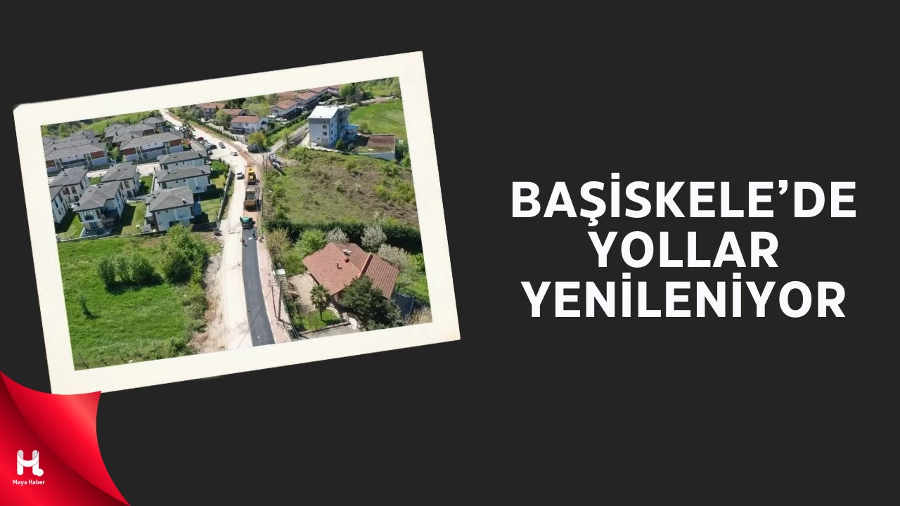 Başiskele’de Yollar Yenileniyor