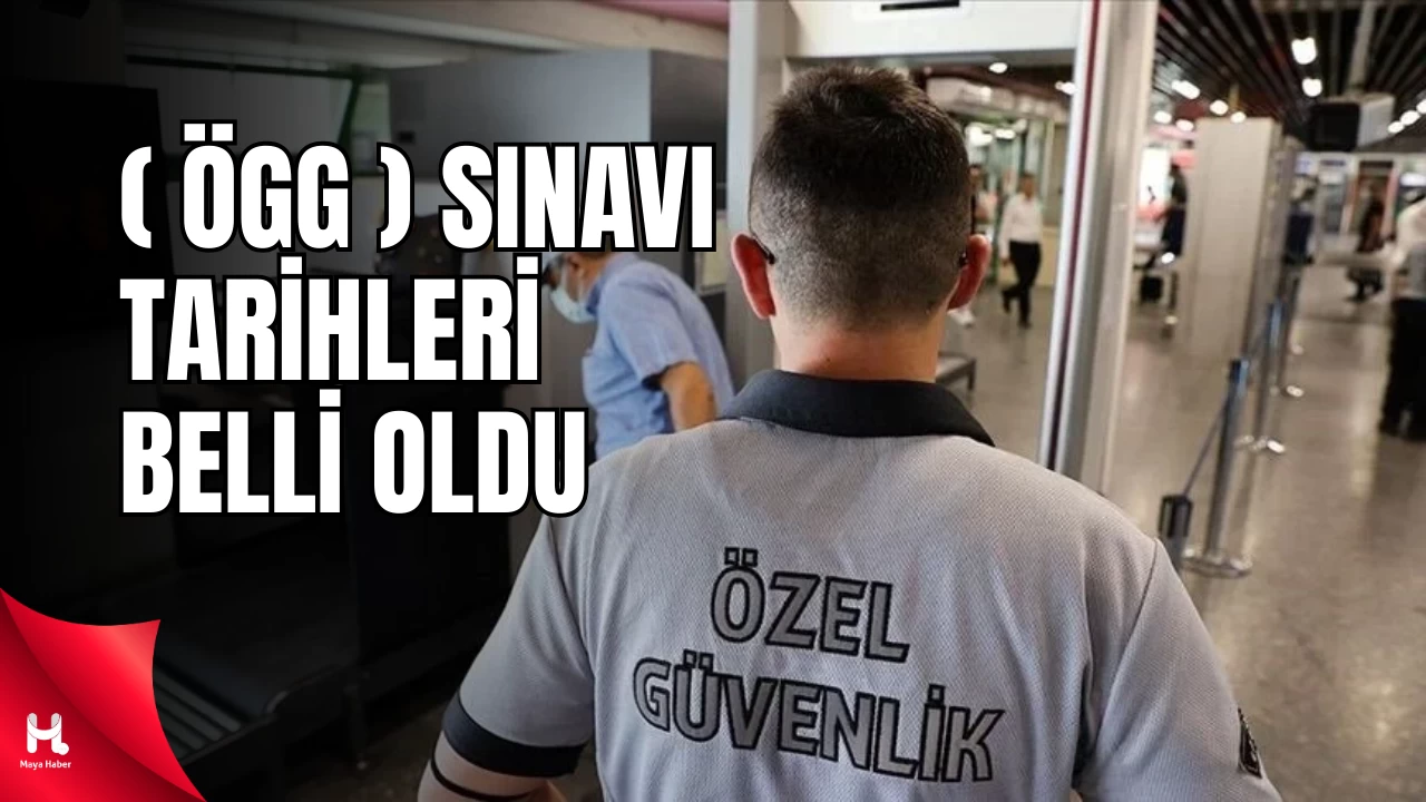 ÖGG sınavı ne zaman, hangi tarihte ve ayın kaçında?