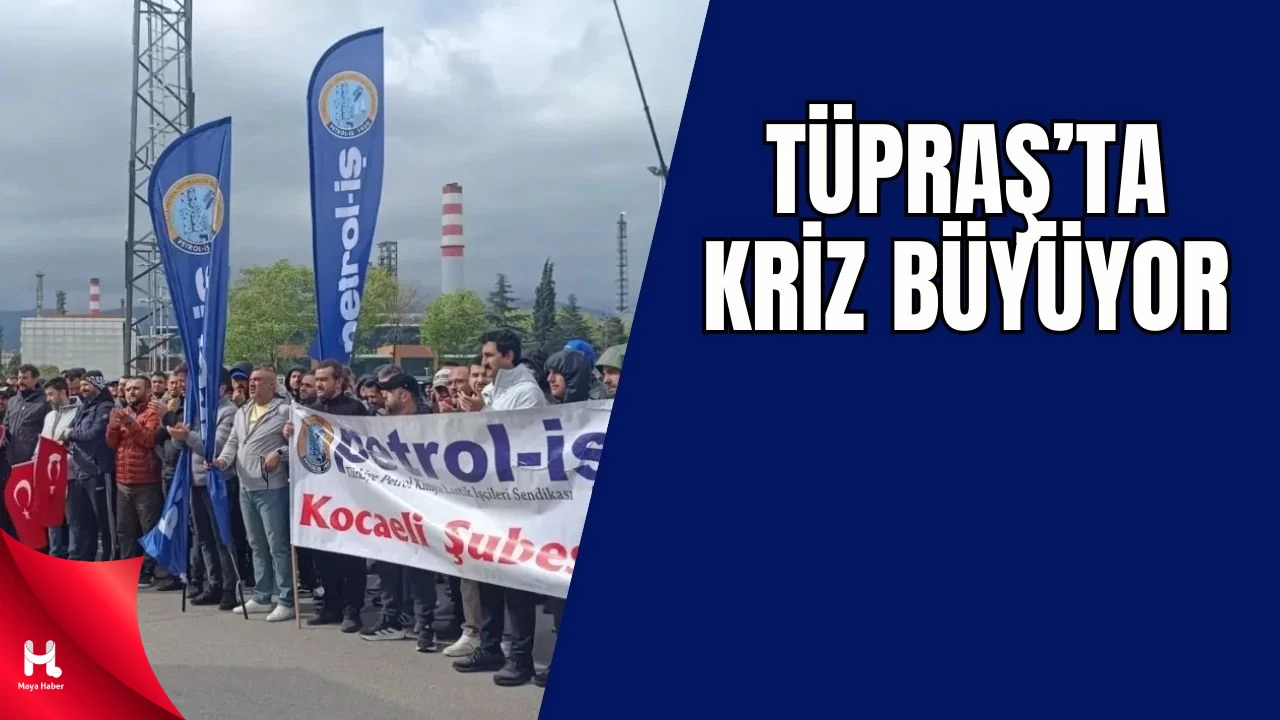 TÜPRAŞ'ta Sözleşme Krizi Büyüyor: İşçiler Eylemde