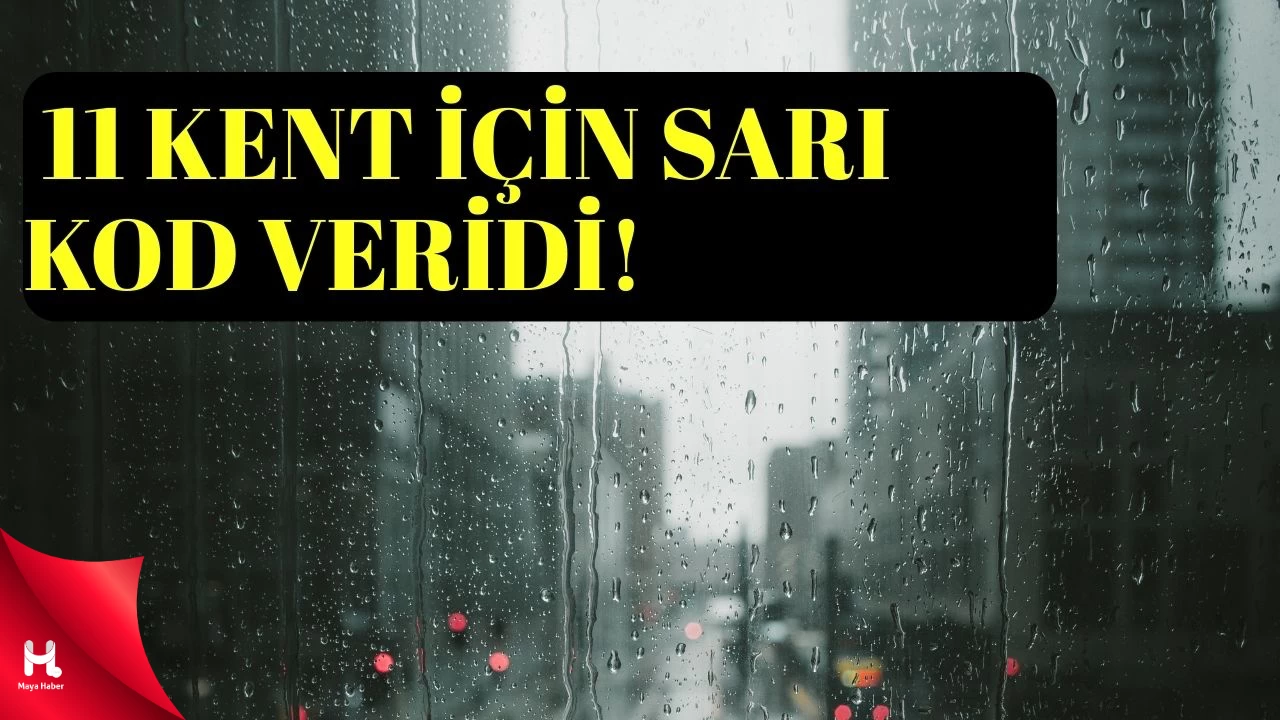 İstanbul Dahil Pek Çok İl Listede! Kuvvetli Yağış Geliyor…