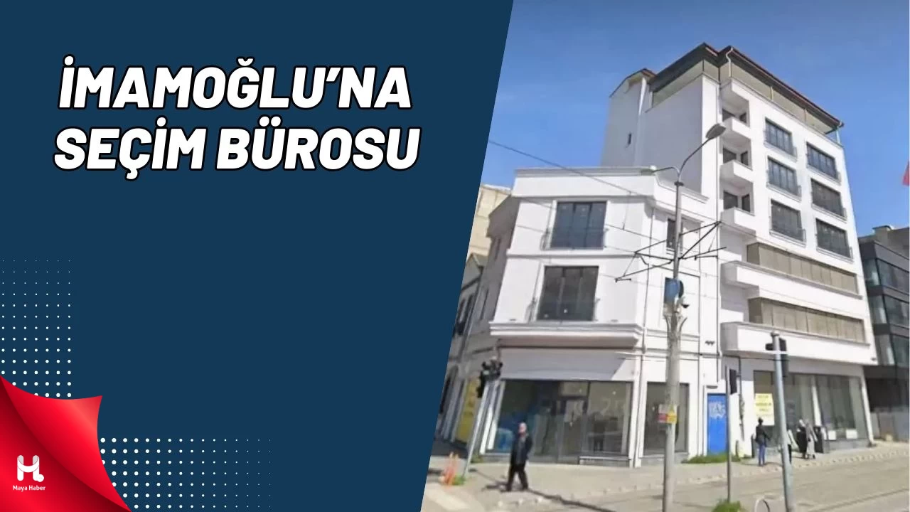 İmamoğlu İçin İlk Seçim Bürosu Açılıyor