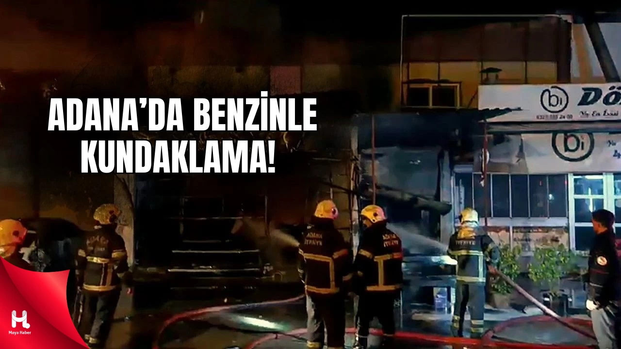 Alacaklarını Alamayan Esnafın İşyerini Benzinle Yaktılar!