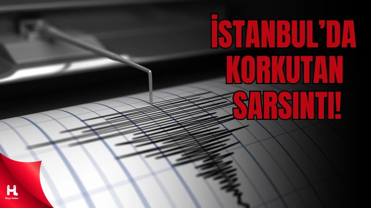 Marmara Denizi’nde deprem! İstanbul’da hissedildi'