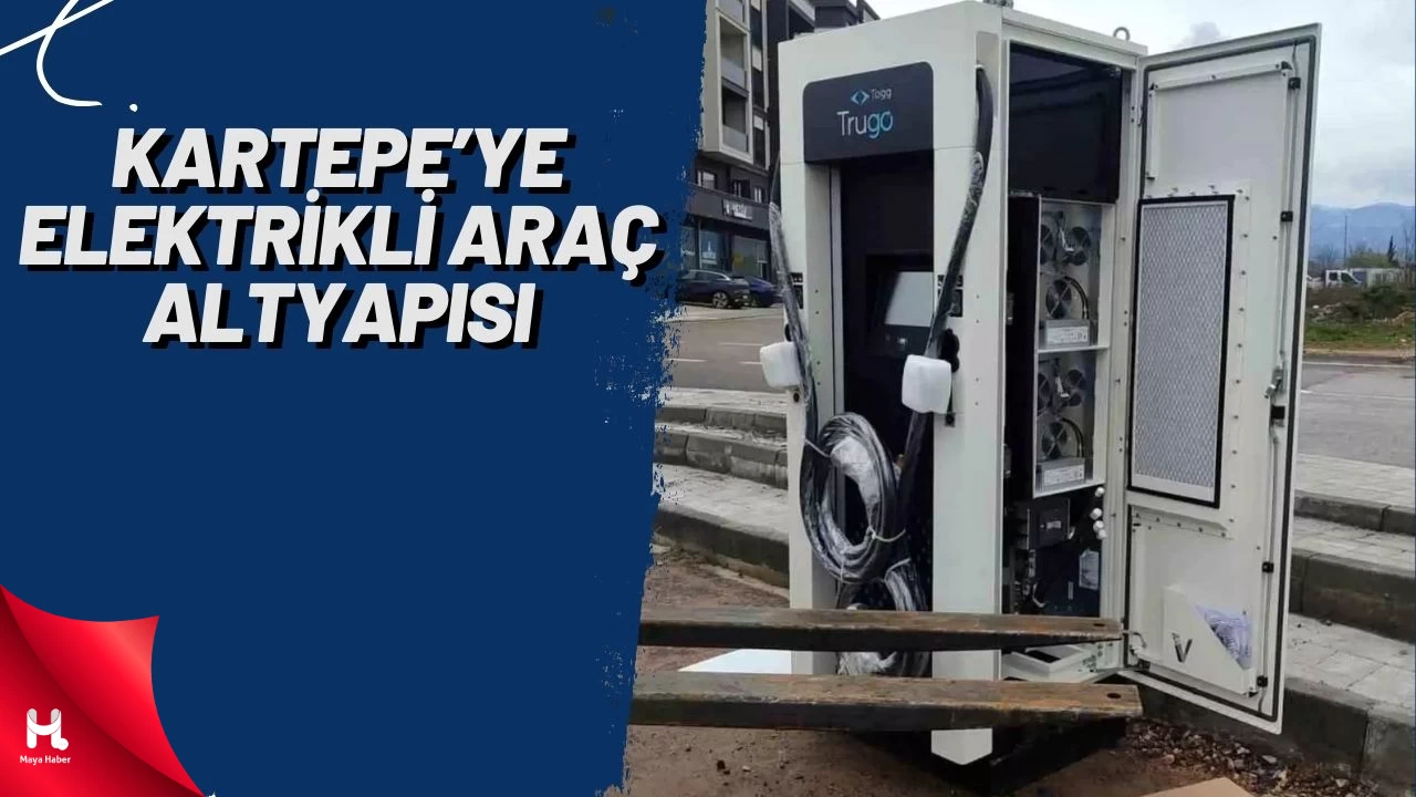 Kartepe’de Elektrikli Araçlara Yönelik Altyapı Gelişiyor