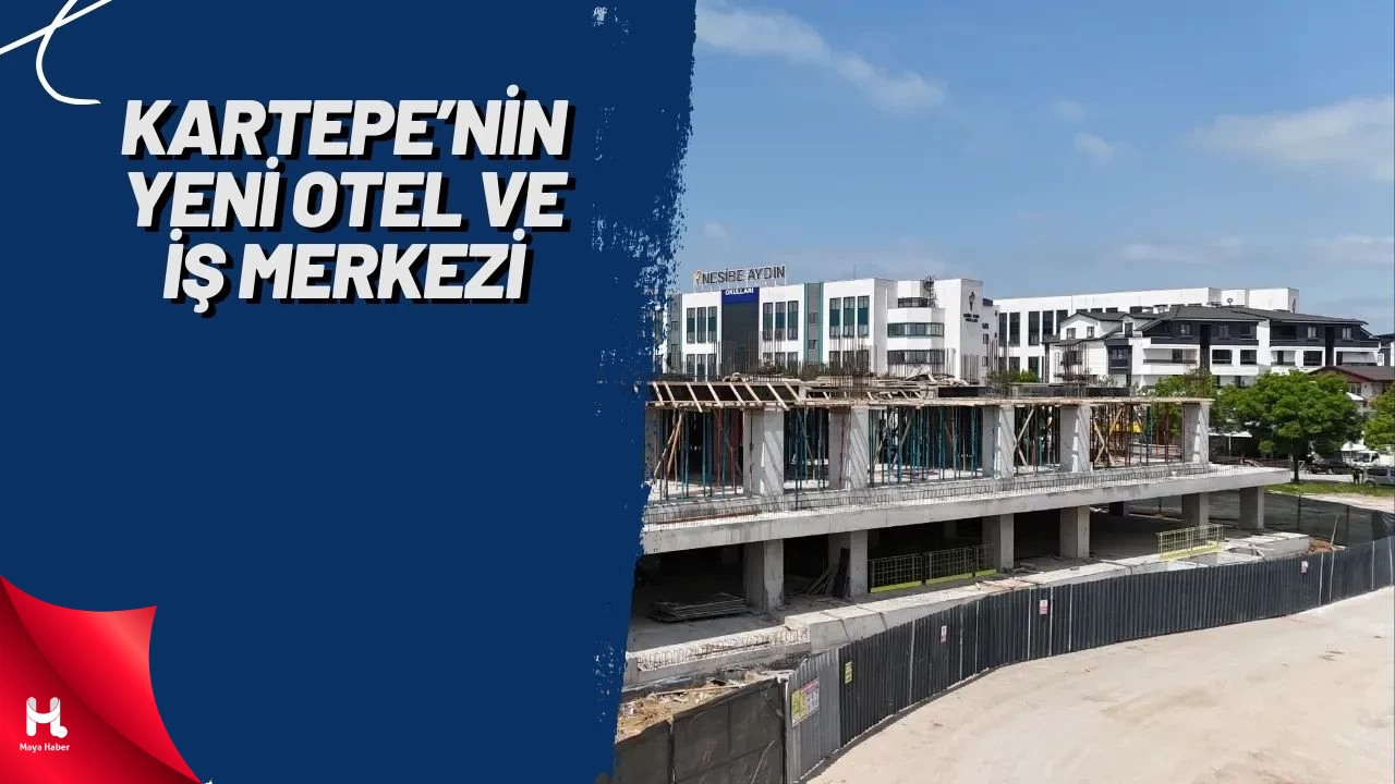 Kartepe’nin Yeni Otel-İş Merkezi Yükseliyor