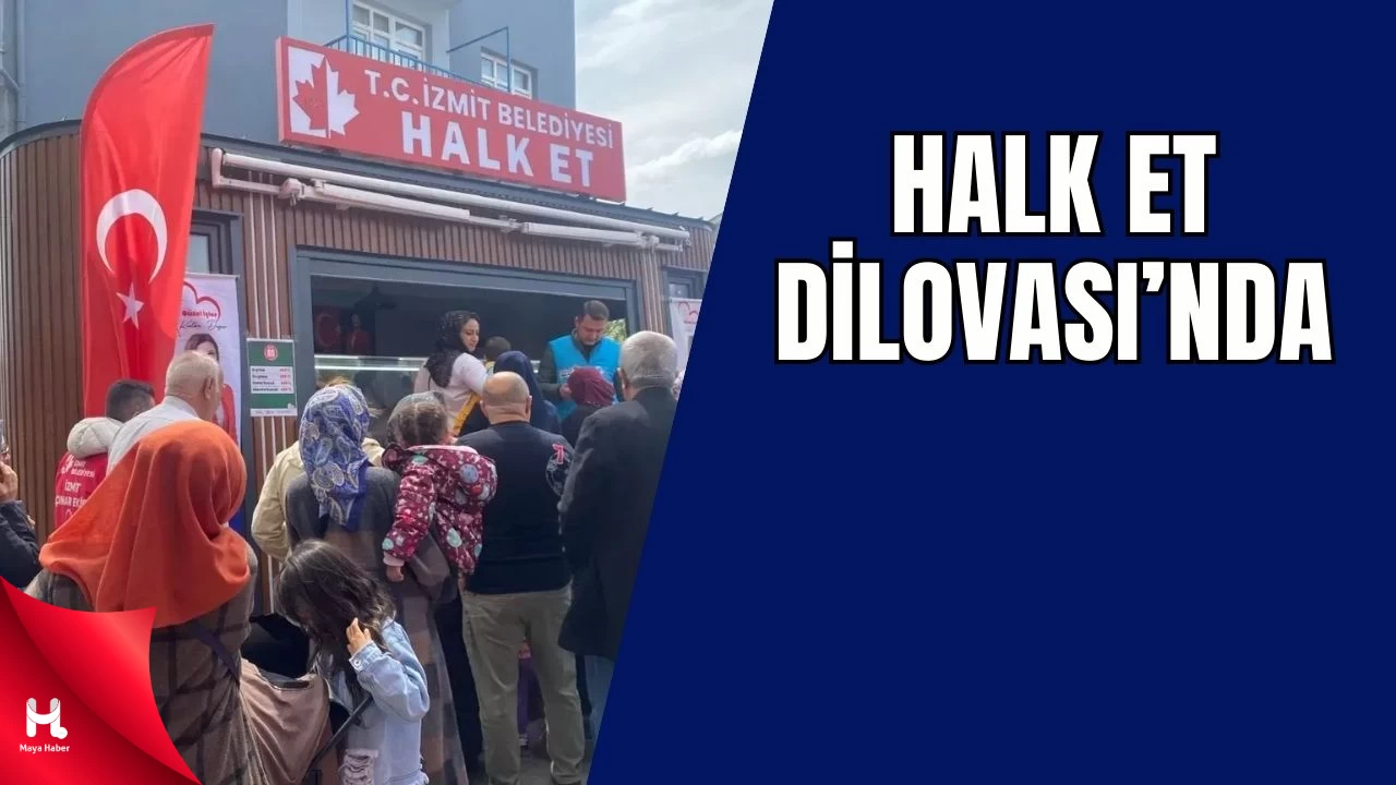 Halk Et Mobil Aracı Dilovası’nda Hizmette