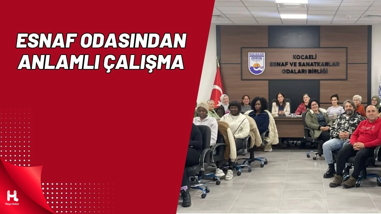 Esnaf Odasından Çok Özel Çalışma