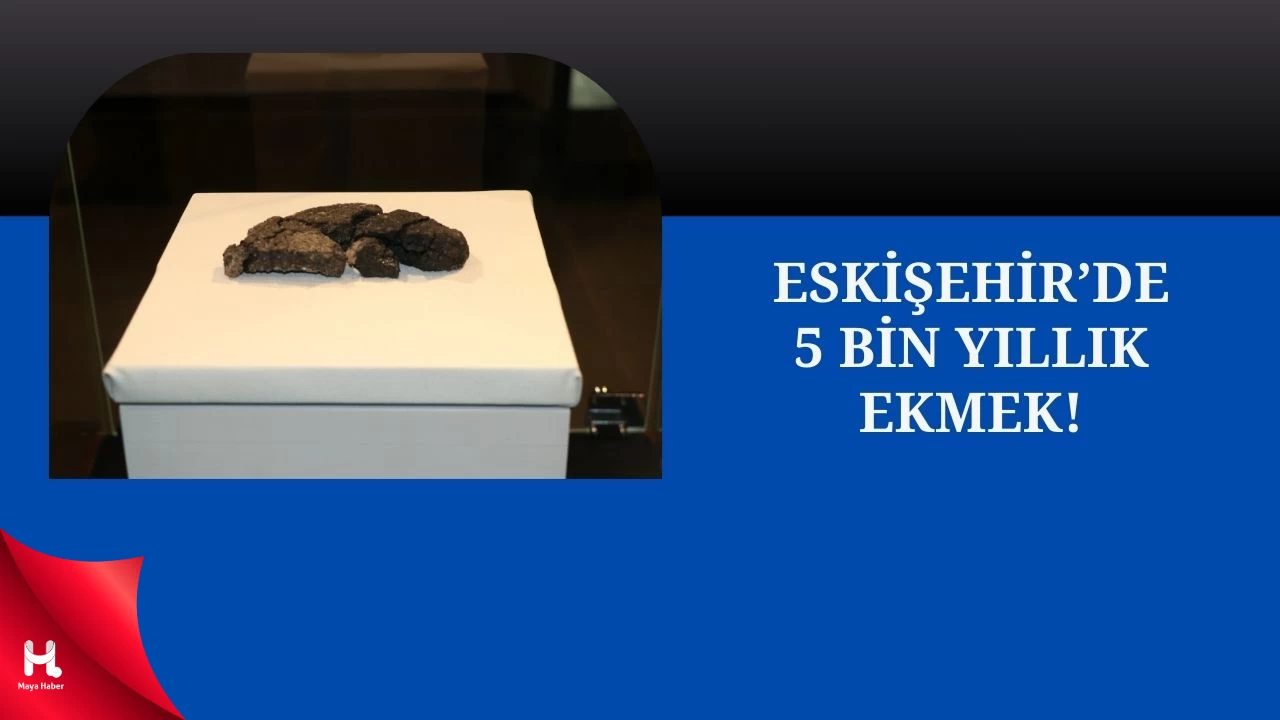 Eskişehir'de 5 Bin Yıllık Ekmek Bulundu! Halk Ekmek'te Satılacak