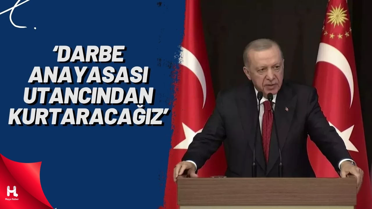 Erdoğan: Yeni Anayasa İçin 10 Hukukçu Arkadaşımız Görevlendirildi