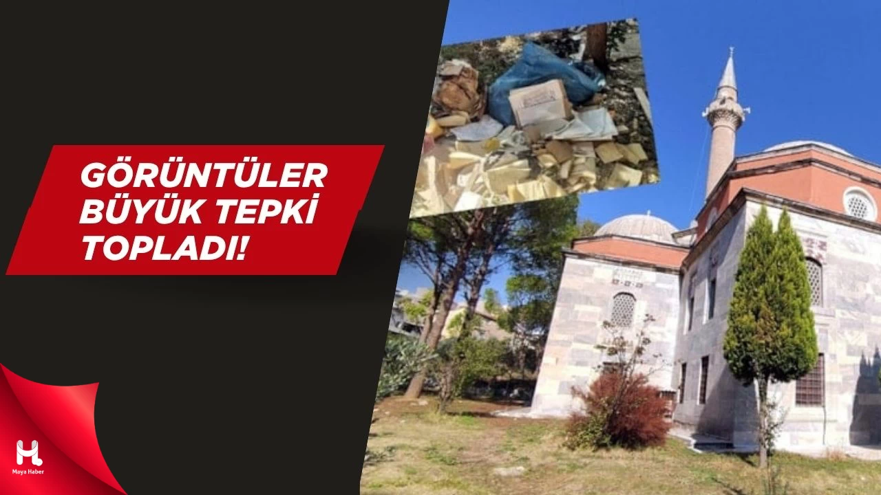 1300 Yıllık Camiinin Bahçesinde Skandal!