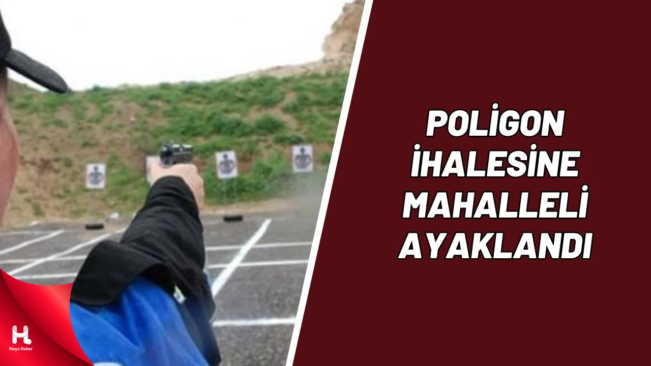Başiskele’de Poligon Tepkisi: Silahlanma İstemiyoruz